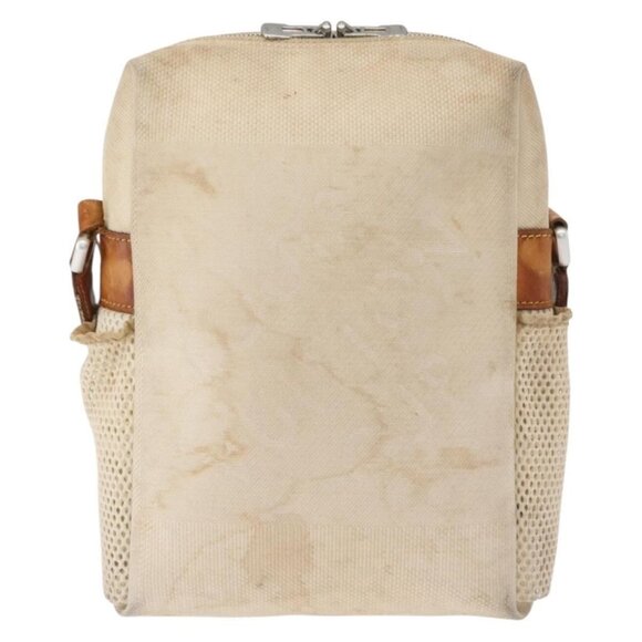 Authentic LOUIS VUITTON Damier Geant LV Cup Weatherly Bag White M80637 LV - Picture 5 of 16